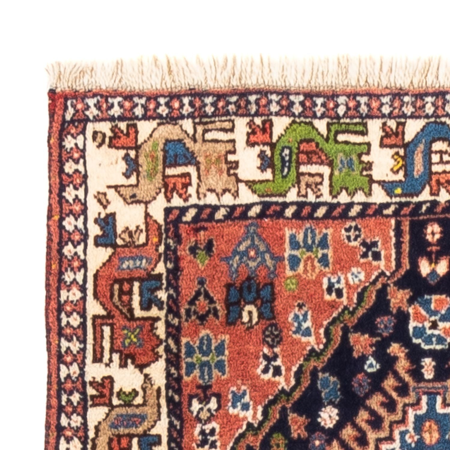 Alfombra de pasillo Alfombra persa - Nómada - 187 x 60 cm - azul oscuro