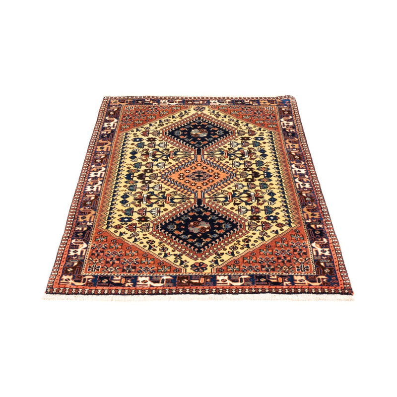 Alfombra persa - Nómada - 140 x 74 cm - crema