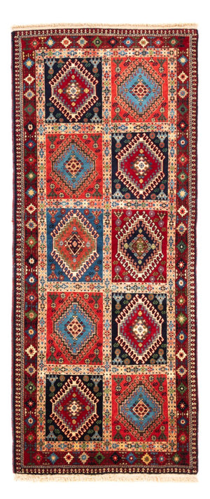 Alfombra de pasillo Alfombra persa - Nómada - 194 x 80 cm - multicolor