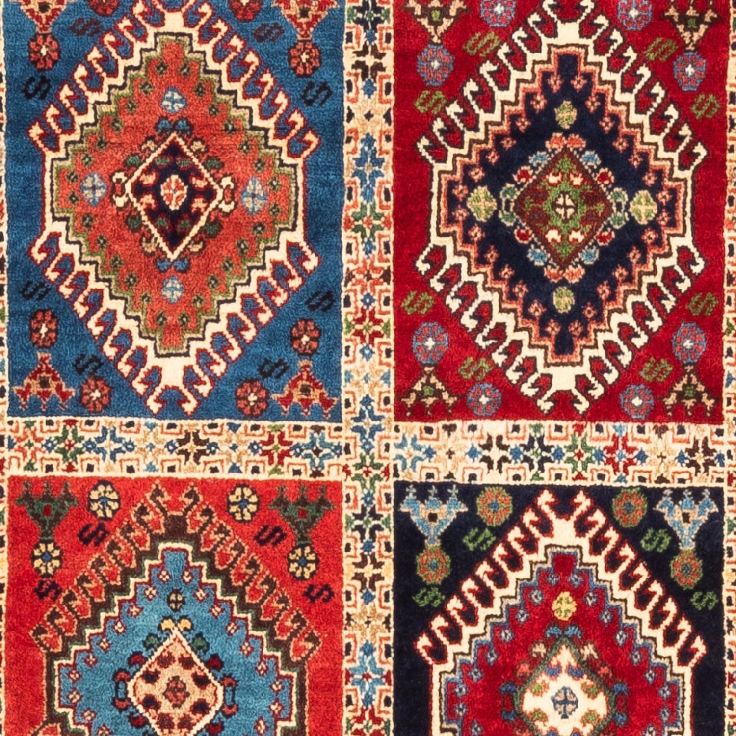 Alfombra de pasillo Alfombra persa - Nómada - 194 x 80 cm - multicolor