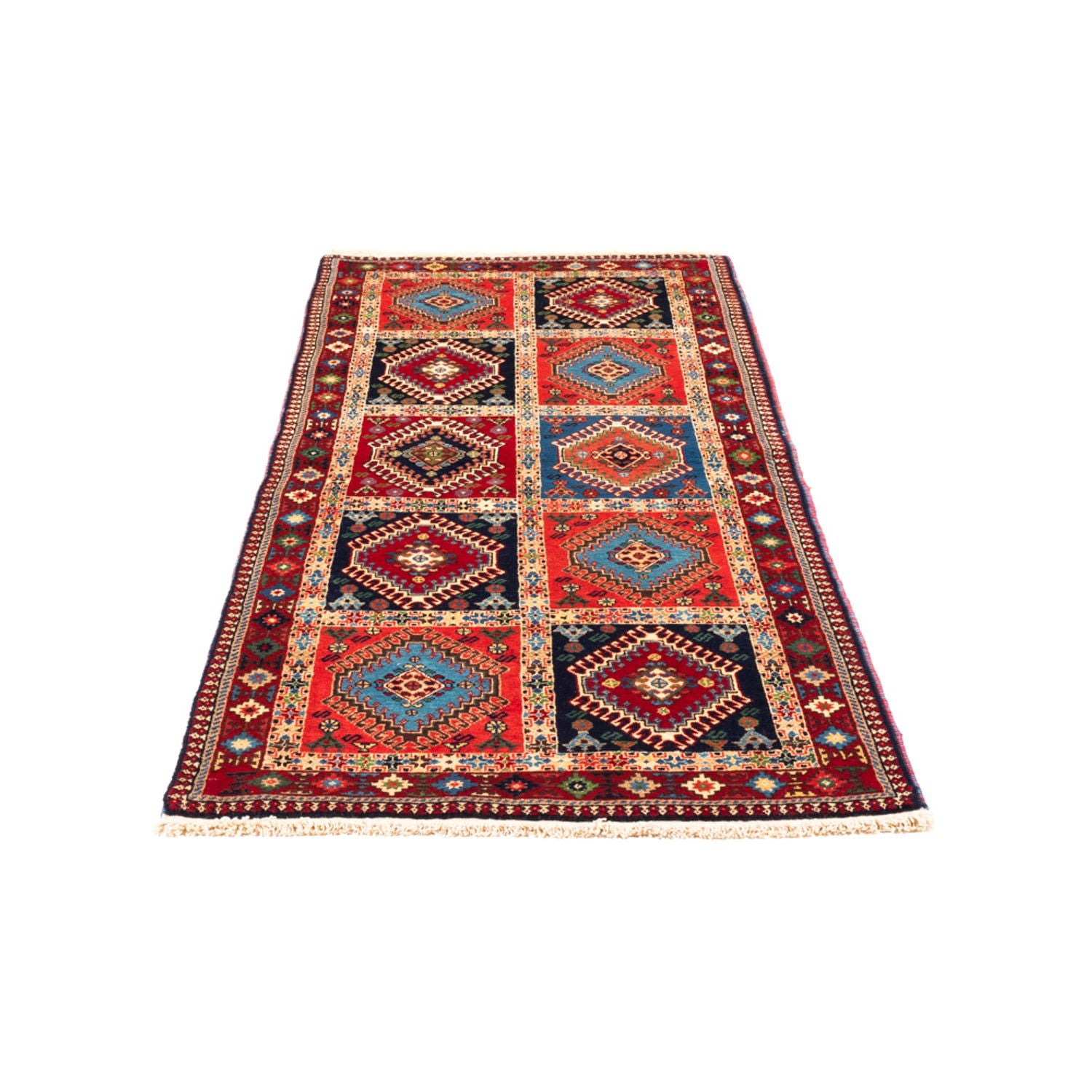 Alfombra de pasillo Alfombra persa - Nómada - 194 x 80 cm - multicolor