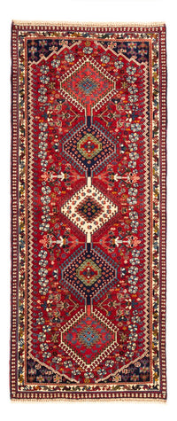 Alfombra de pasillo Alfombra persa - Nómada - 195 x 82 cm - rojo