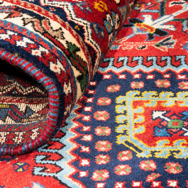 Alfombra de pasillo Alfombra persa - Nómada - 195 x 82 cm - rojo