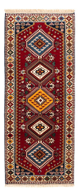 Alfombra de pasillo Alfombra persa - Nómada - 197 x 83 cm - rojo
