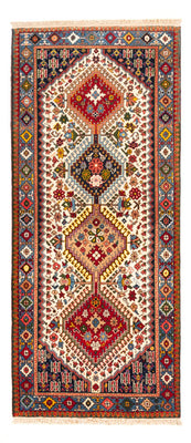 Alfombra de pasillo Alfombra persa - Nómada - 188 x 82 cm - crema