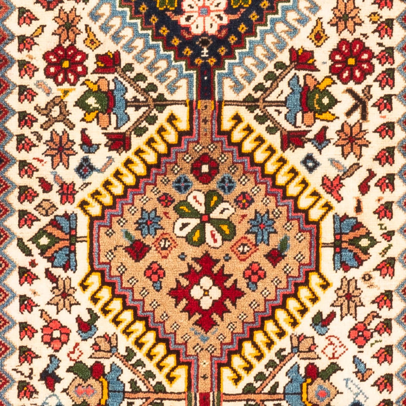 Alfombra de pasillo Alfombra persa - Nómada - 188 x 82 cm - crema