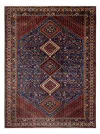 Alfombra persa - Nómada - 352 x 245 cm - azul oscuro