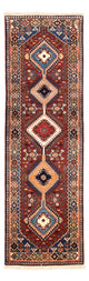 Alfombra de pasillo Alfombra persa - Nómada - 194 x 60 cm - rojo