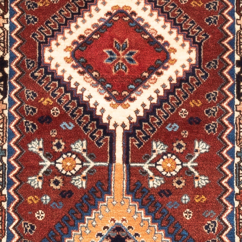 Alfombra de pasillo Alfombra persa - Nómada - 194 x 60 cm - rojo