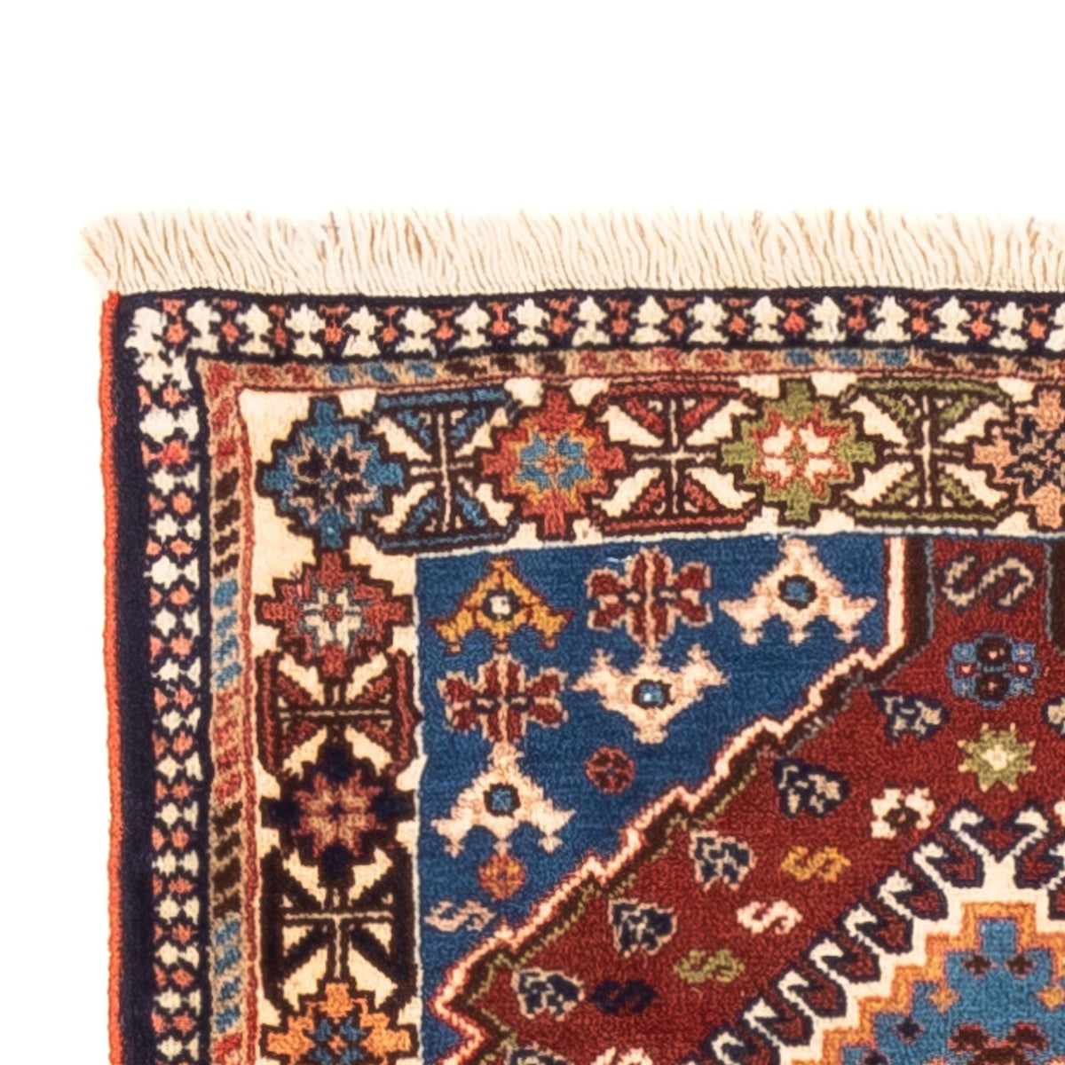 Alfombra de pasillo Alfombra persa - Nómada - 194 x 60 cm - rojo