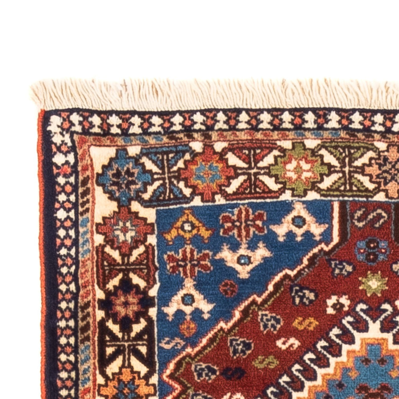 Alfombra de pasillo Alfombra persa - Nómada - 194 x 60 cm - rojo