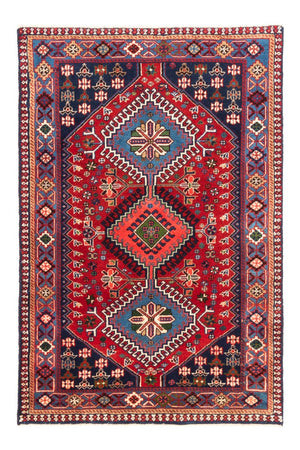 Alfombra persa - Nómada - 115 x 82 cm - rojo