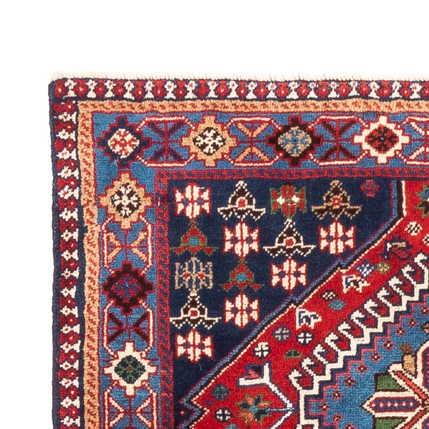 Alfombra persa - Nómada - 115 x 82 cm - rojo