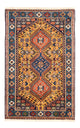 Alfombra persa - Nómada - 130 x 80 cm - amarillo