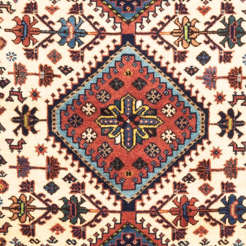Alfombra persa - Nómada - 130 x 82 cm - crema