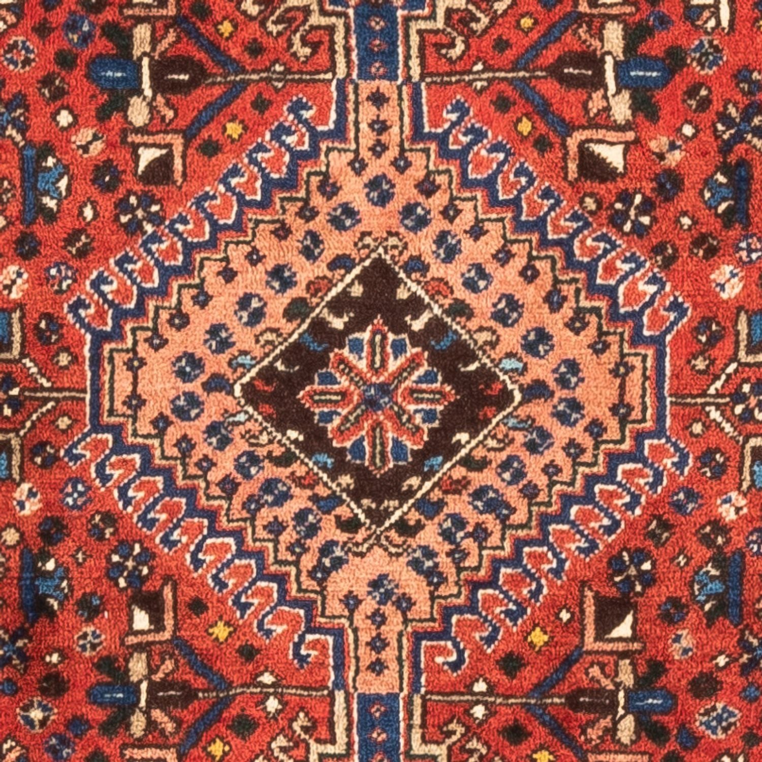 Alfombra persa - Nómada - 123 x 81 cm - rojo