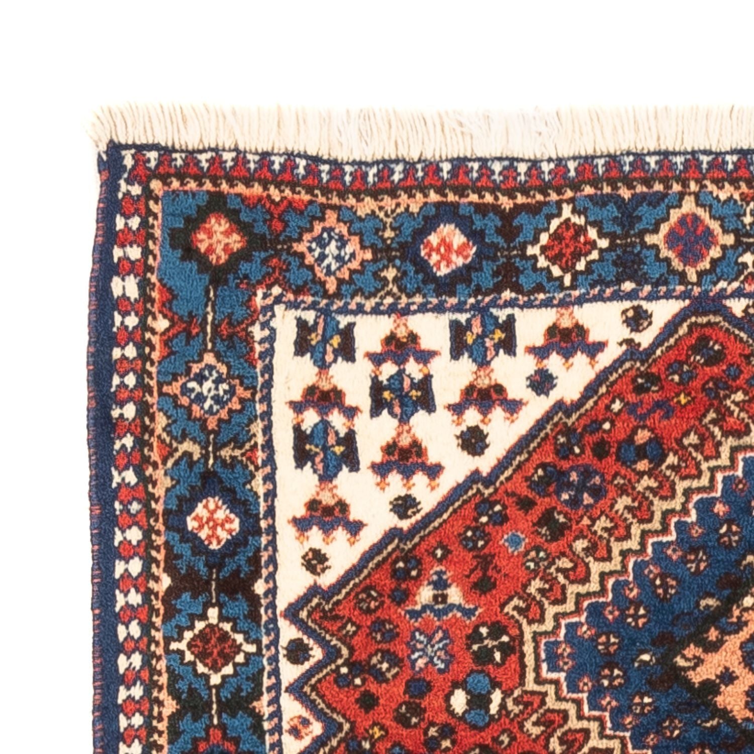 Alfombra persa - Nómada - 123 x 81 cm - rojo