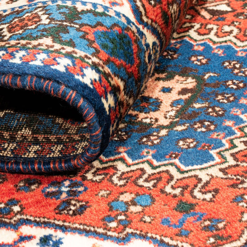Alfombra persa - Nómada - 123 x 81 cm - rojo