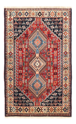 Alfombra persa - Nómada - 128 x 82 cm - rojo