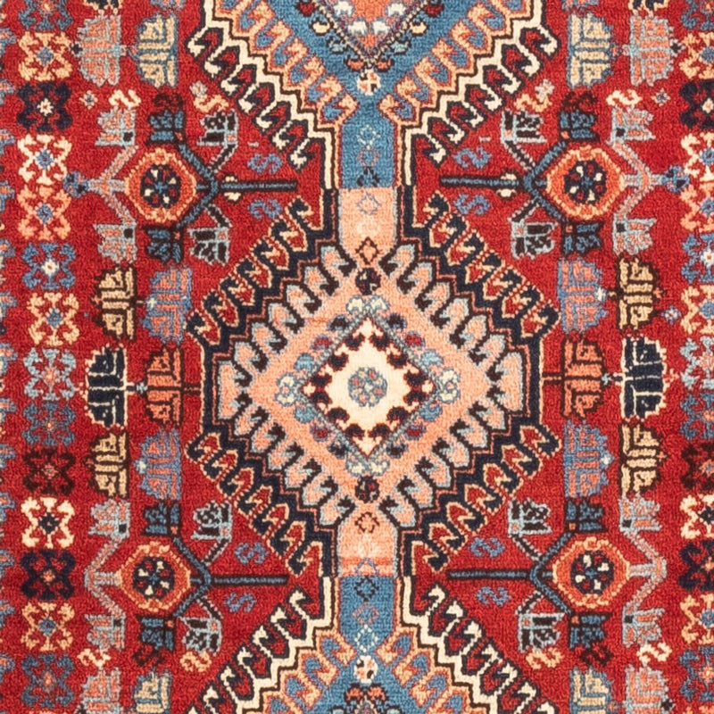 Alfombra persa - Nómada - 128 x 82 cm - rojo