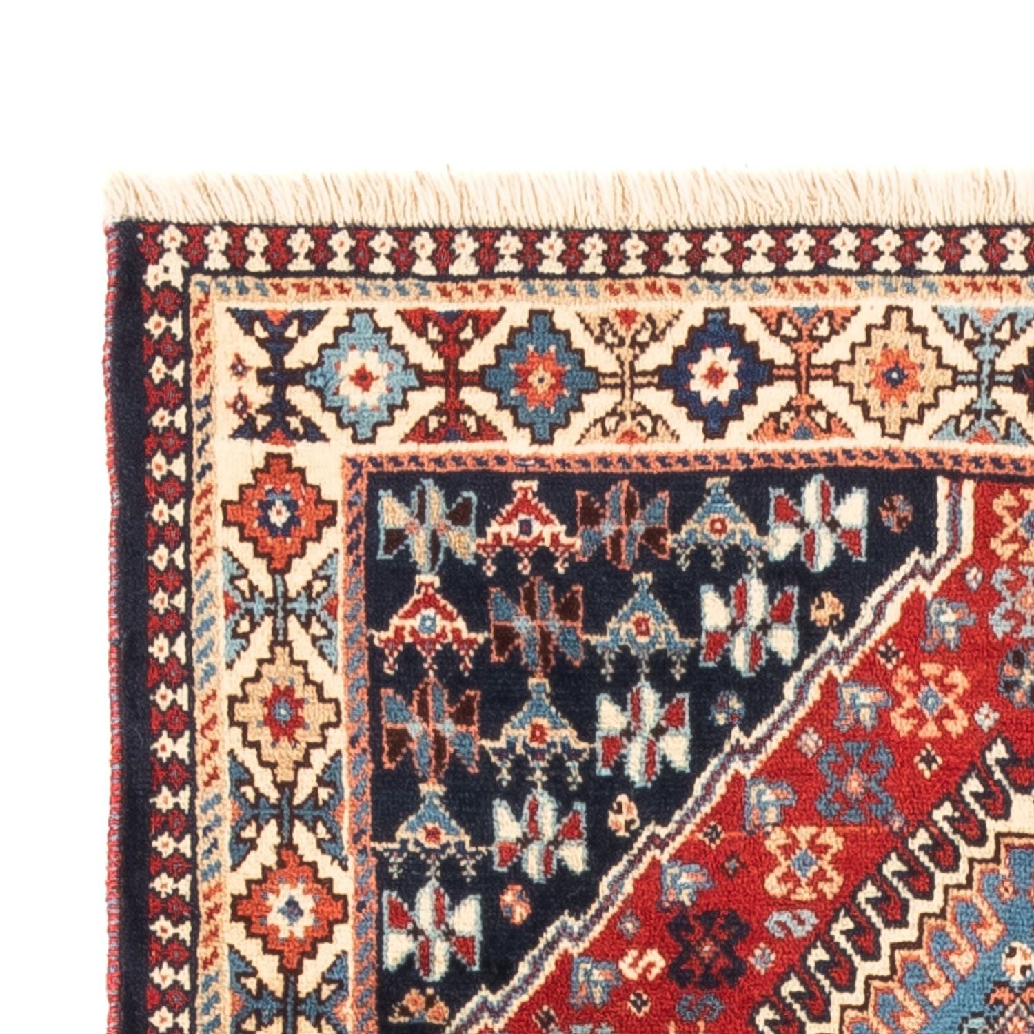 Alfombra persa - Nómada - 128 x 82 cm - rojo