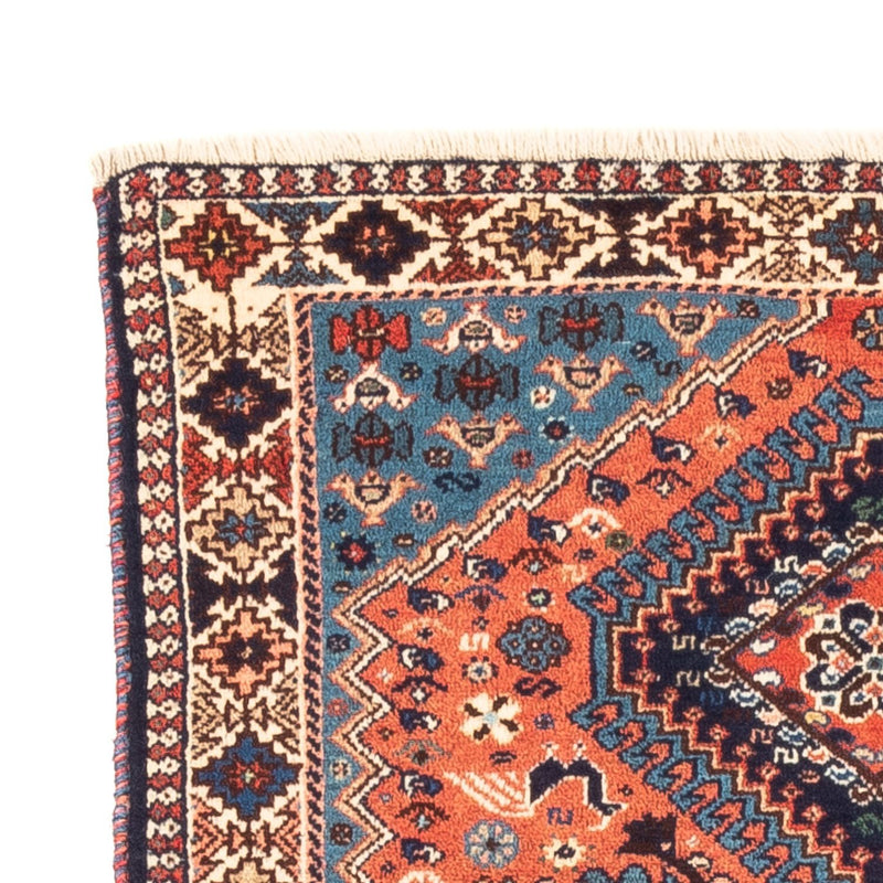 Alfombra persa - Nómada - 125 x 81 cm - rojo