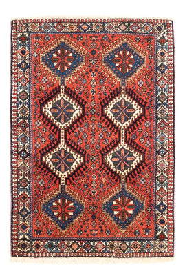 Alfombra persa - Nómada - 118 x 81 cm - rojo