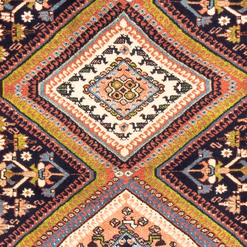Alfombra de pasillo Alfombra persa - Nómada - 198 x 80 cm - azul oscuro