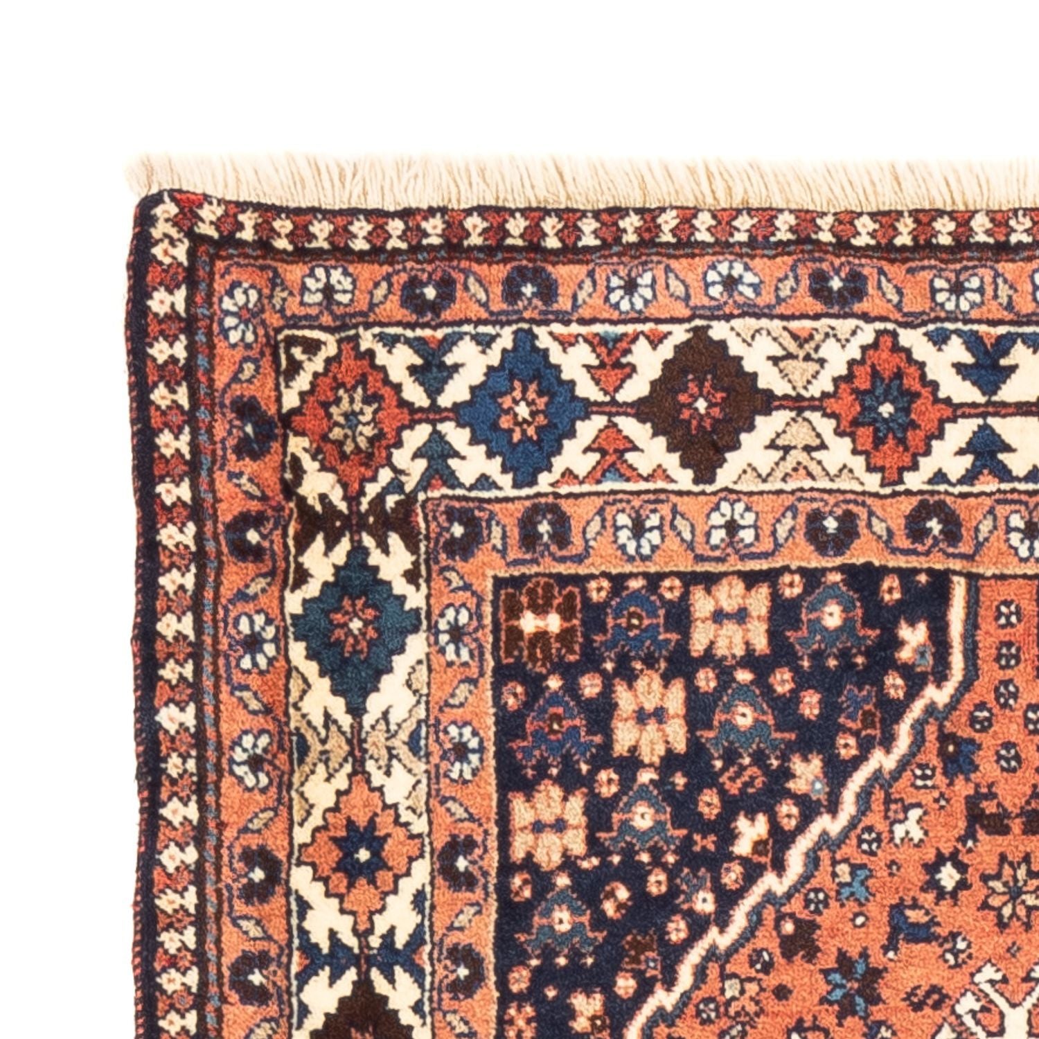 Alfombra de pasillo Alfombra persa - Nómada - 190 x 80 cm - rojo