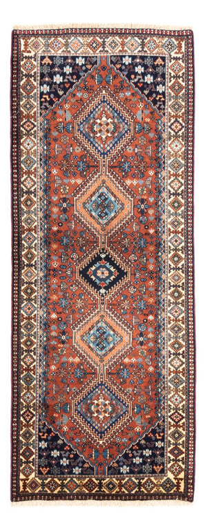 Alfombra de pasillo Alfombra persa - Nómada - 205 x 83 cm - rojo