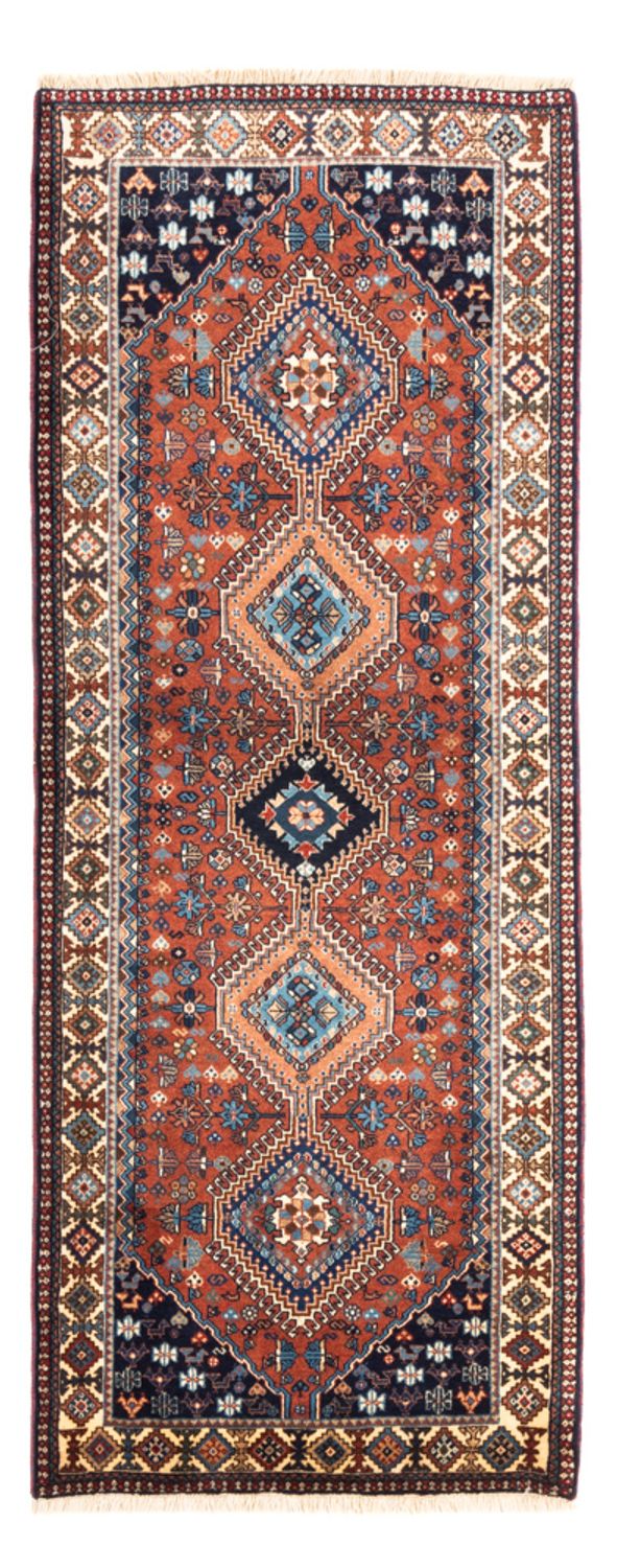 Alfombra de pasillo Alfombra persa - Nómada - 205 x 83 cm - rojo