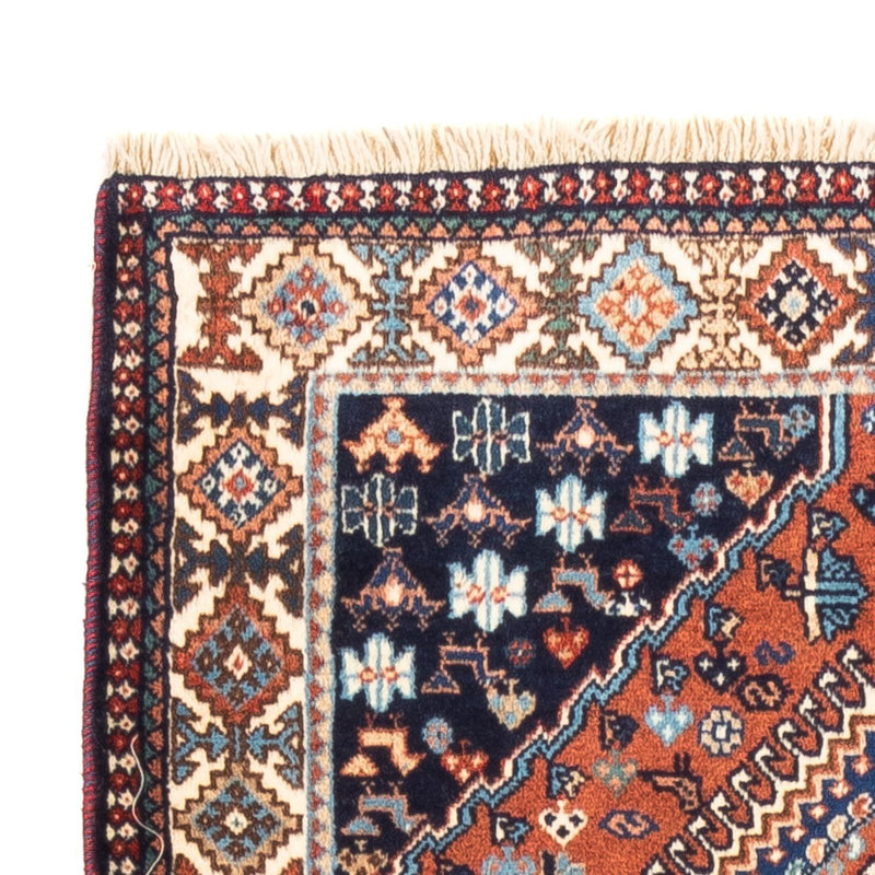 Alfombra de pasillo Alfombra persa - Nómada - 205 x 83 cm - rojo