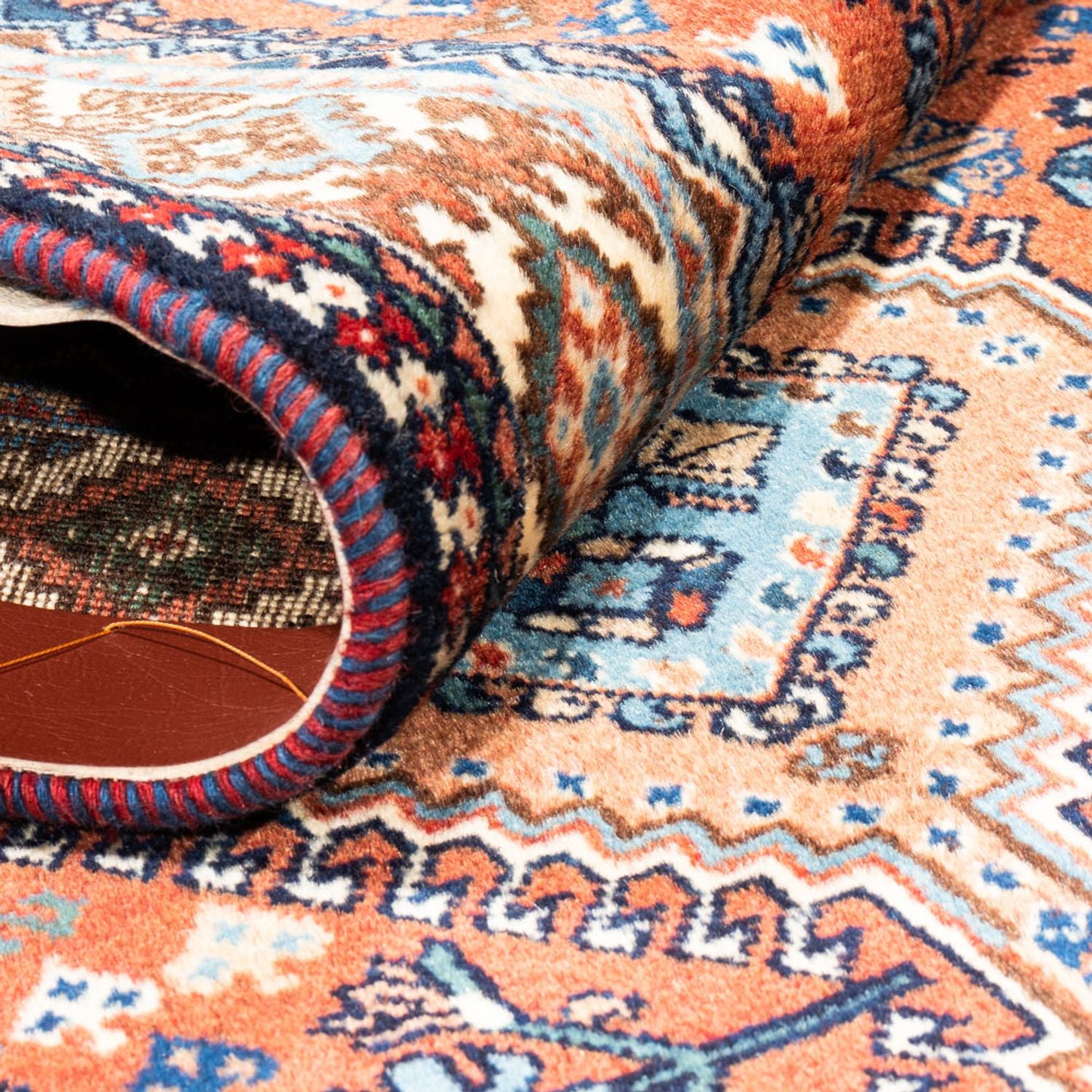 Alfombra de pasillo Alfombra persa - Nómada - 205 x 83 cm - rojo