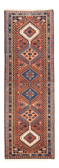Alfombra de pasillo Alfombra persa - Nómada - 195 x 60 cm - rojo