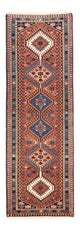 Alfombra de pasillo Alfombra persa - Nómada - 195 x 60 cm - rojo