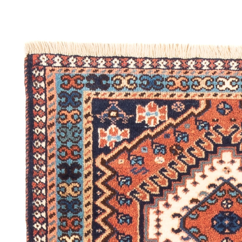 Alfombra de pasillo Alfombra persa - Nómada - 195 x 60 cm - rojo