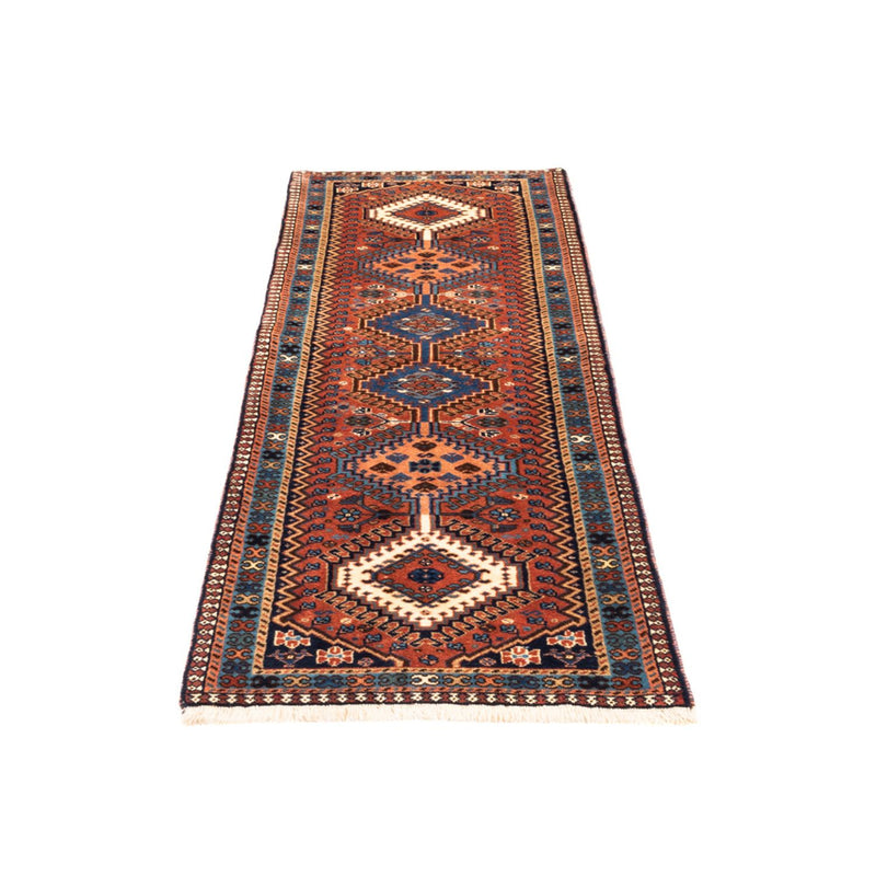 Alfombra de pasillo Alfombra persa - Nómada - 195 x 60 cm - rojo