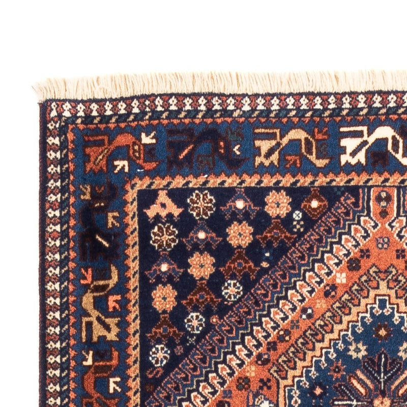Alfombra de pasillo Alfombra persa - Nómada - 200 x 80 cm - rojo