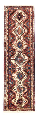 Alfombra de pasillo Alfombra persa - Nómada - 190 x 85 cm - crema