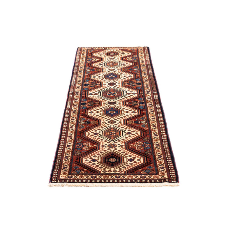 Alfombra de pasillo Alfombra persa - Nómada - 190 x 85 cm - crema