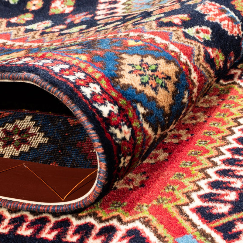 Alfombra de pasillo Alfombra persa - Nómada - 190 x 80 cm - azul oscuro