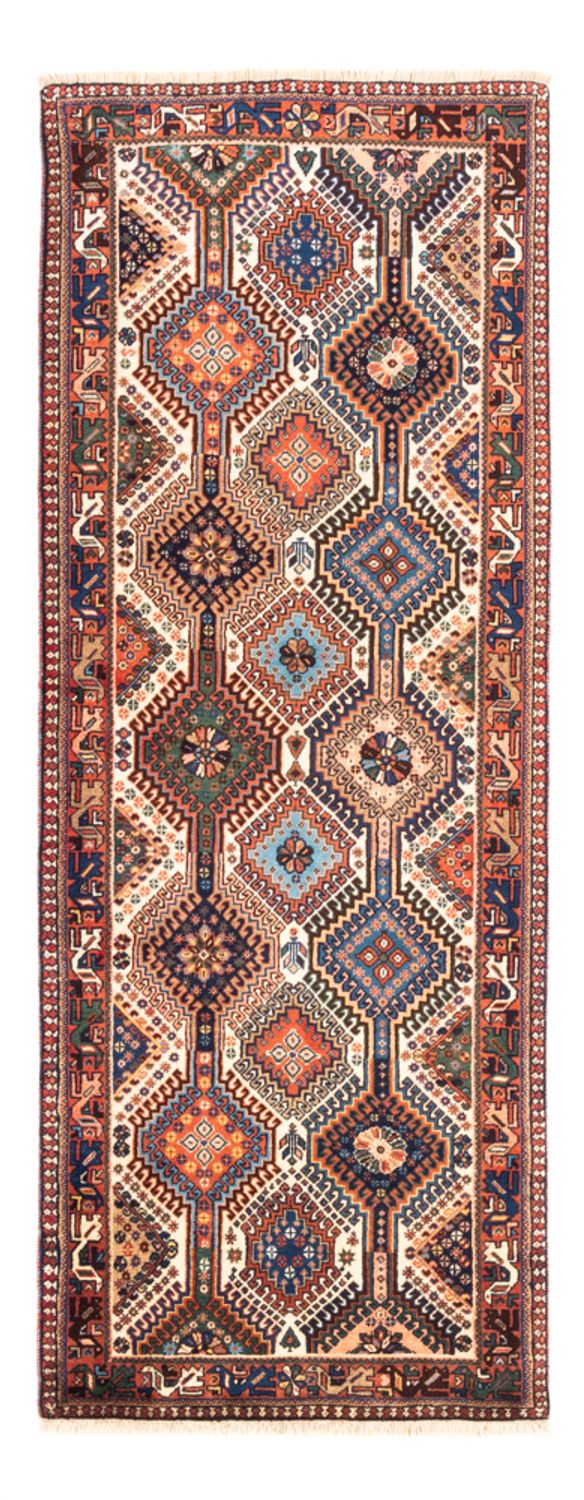 Alfombra de pasillo Alfombra persa - Nómada - 198 x 80 cm - beige