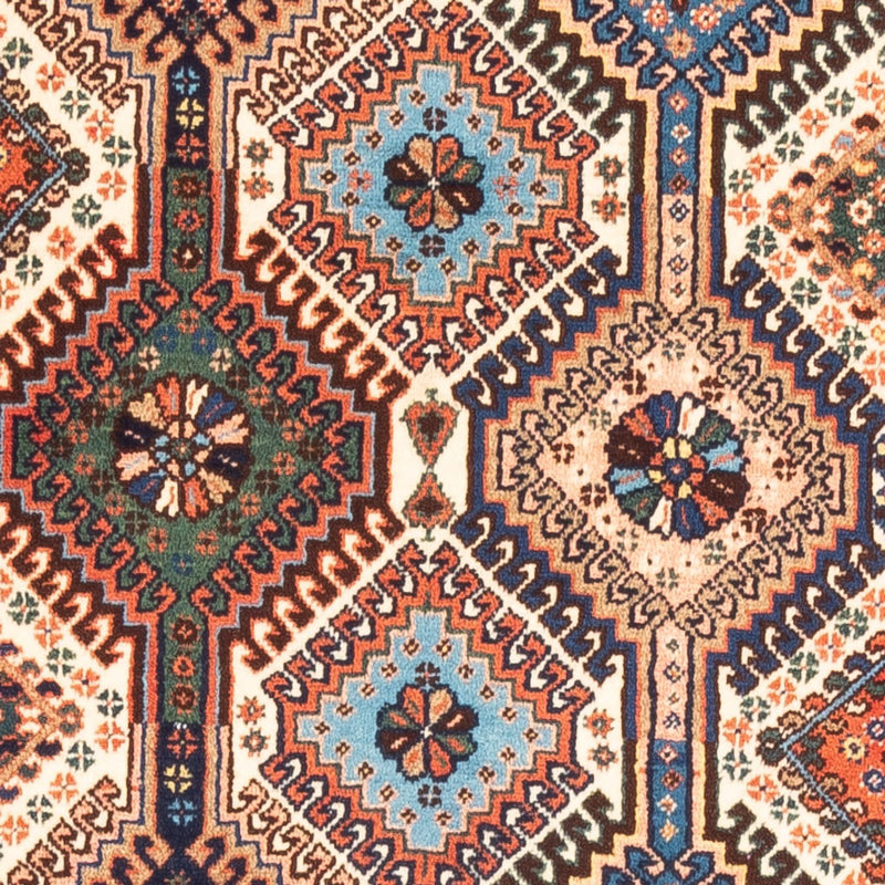 Alfombra de pasillo Alfombra persa - Nómada - 198 x 80 cm - beige
