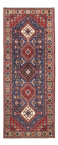 Alfombra de pasillo Alfombra persa - Nómada - 196 x 80 cm - azul