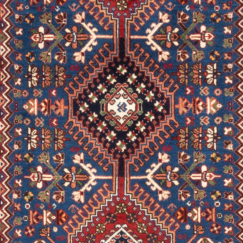 Alfombra de pasillo Alfombra persa - Nómada - 196 x 80 cm - azul