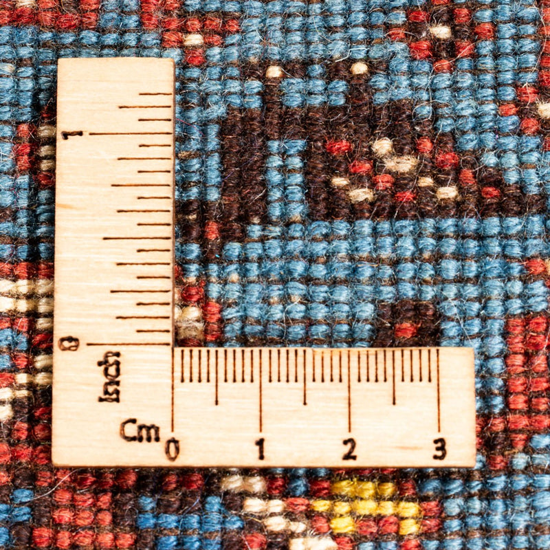 Alfombra de pasillo Alfombra persa - Nómada - 204 x 80 cm - azul oscuro