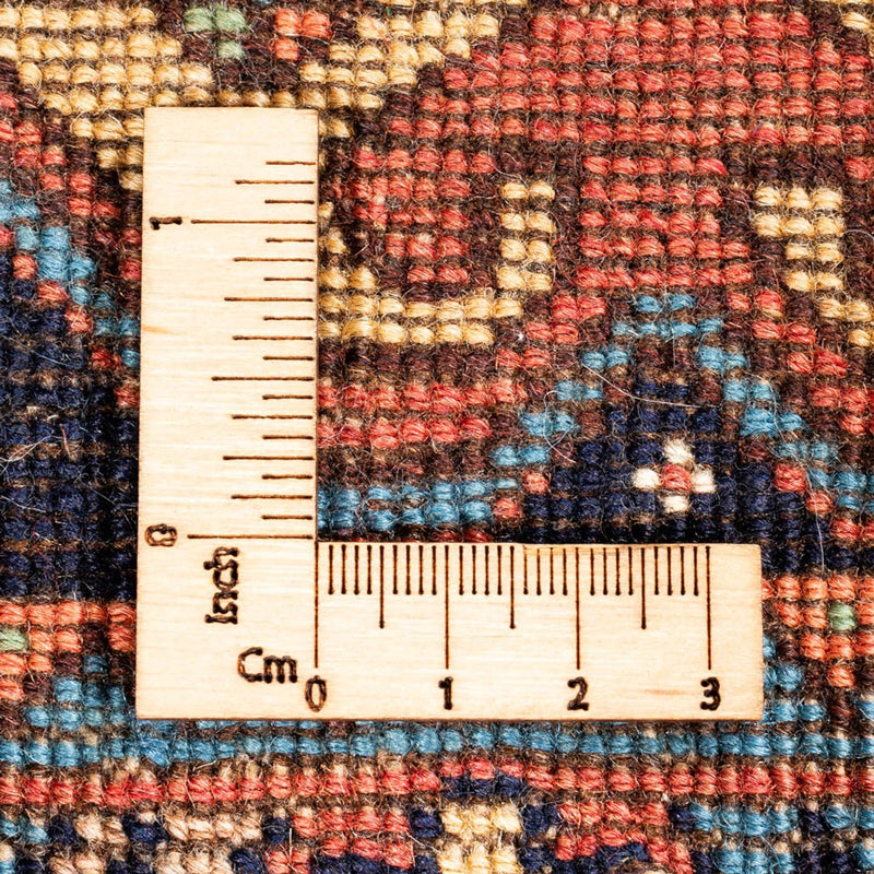 Alfombra persa - Nómada - 132 x 87 cm - amarillo
