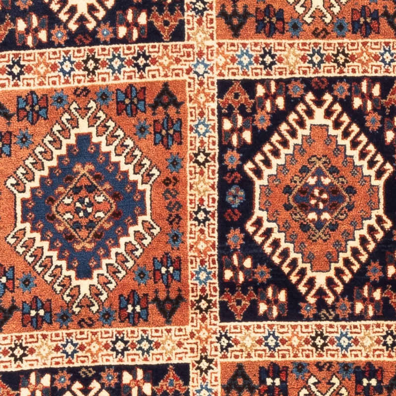 Alfombra persa - Nómada - 128 x 80 cm - multicolor