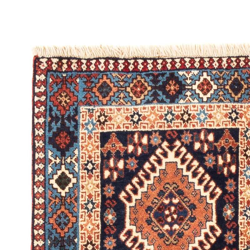 Alfombra persa - Nómada - 128 x 80 cm - multicolor