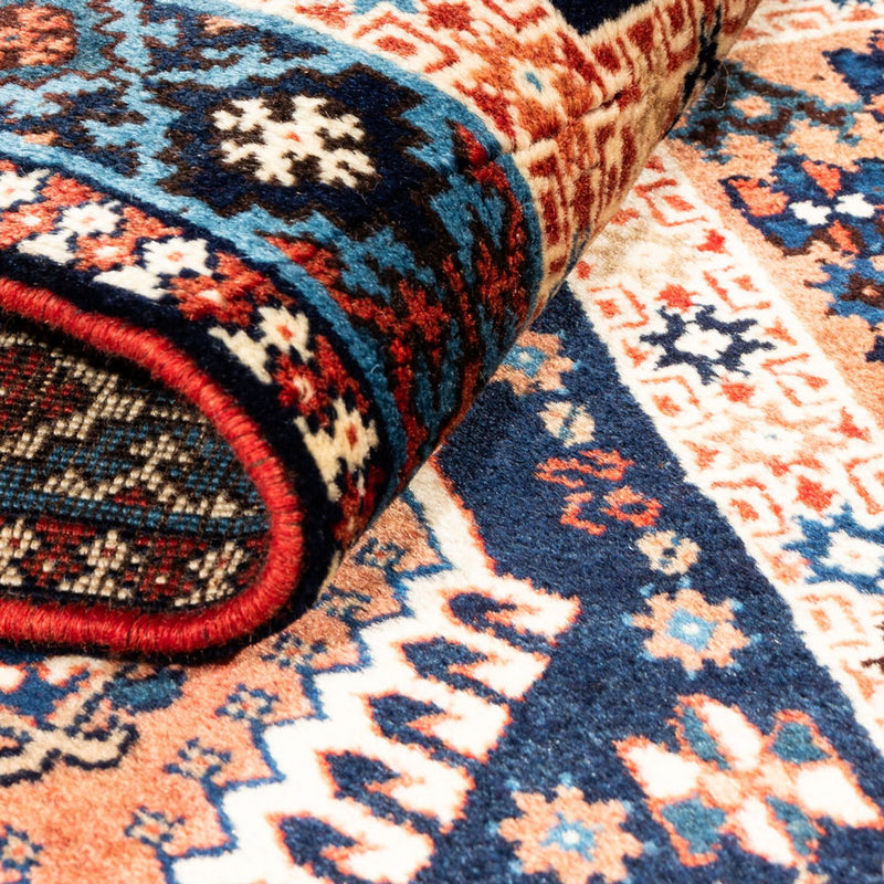 Alfombra persa - Nómada - 128 x 80 cm - multicolor